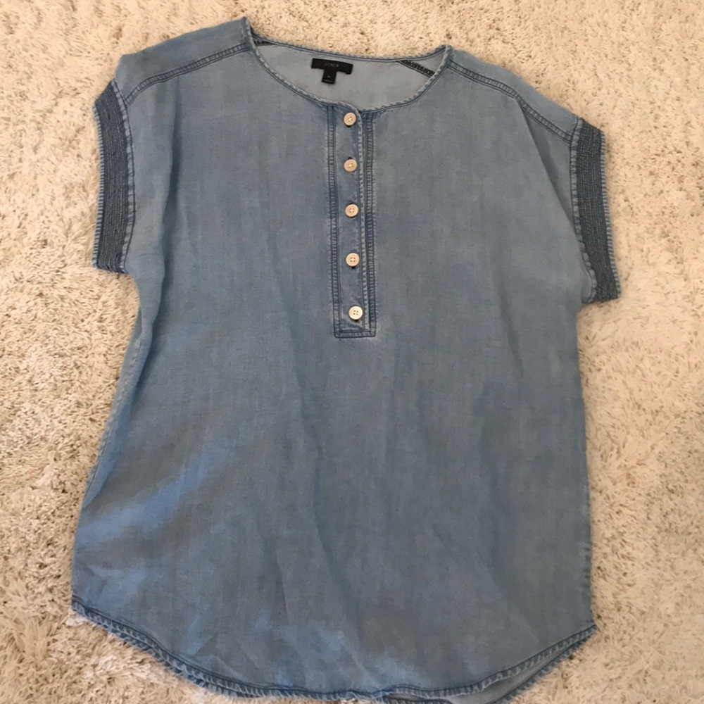 JCrew Denim Loose Top